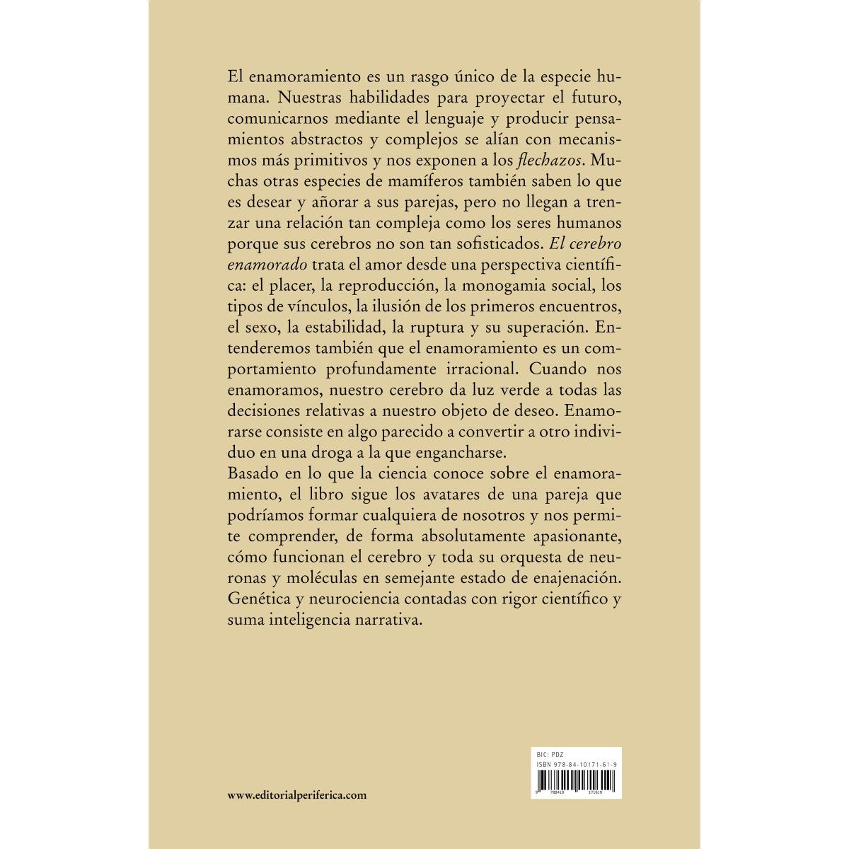 El cerebro enamorado: Viaje biológico del sexo al divorcio (Capa mole com abas) 2