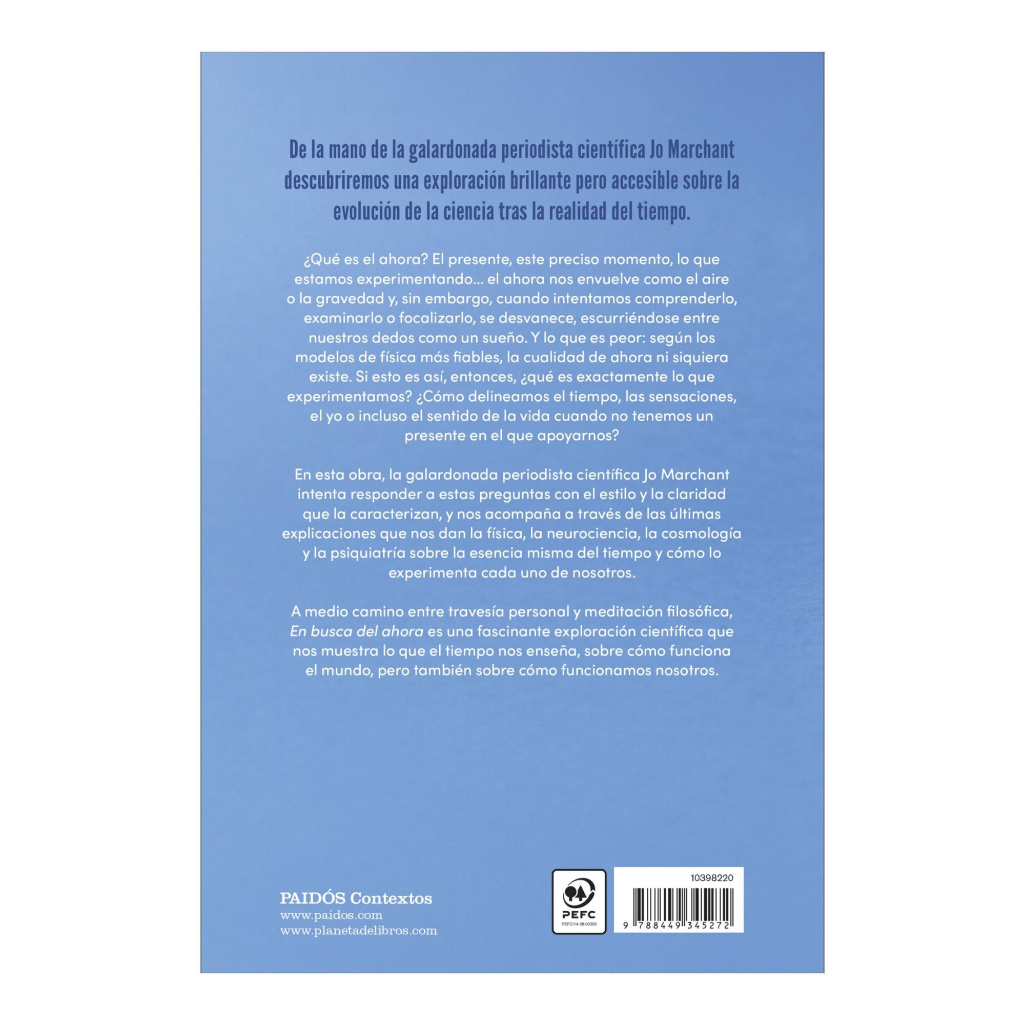En busca del ahora: Una exploración científica sobre el presente y nuestro lugar en el universo (Capa mole com abas) 2