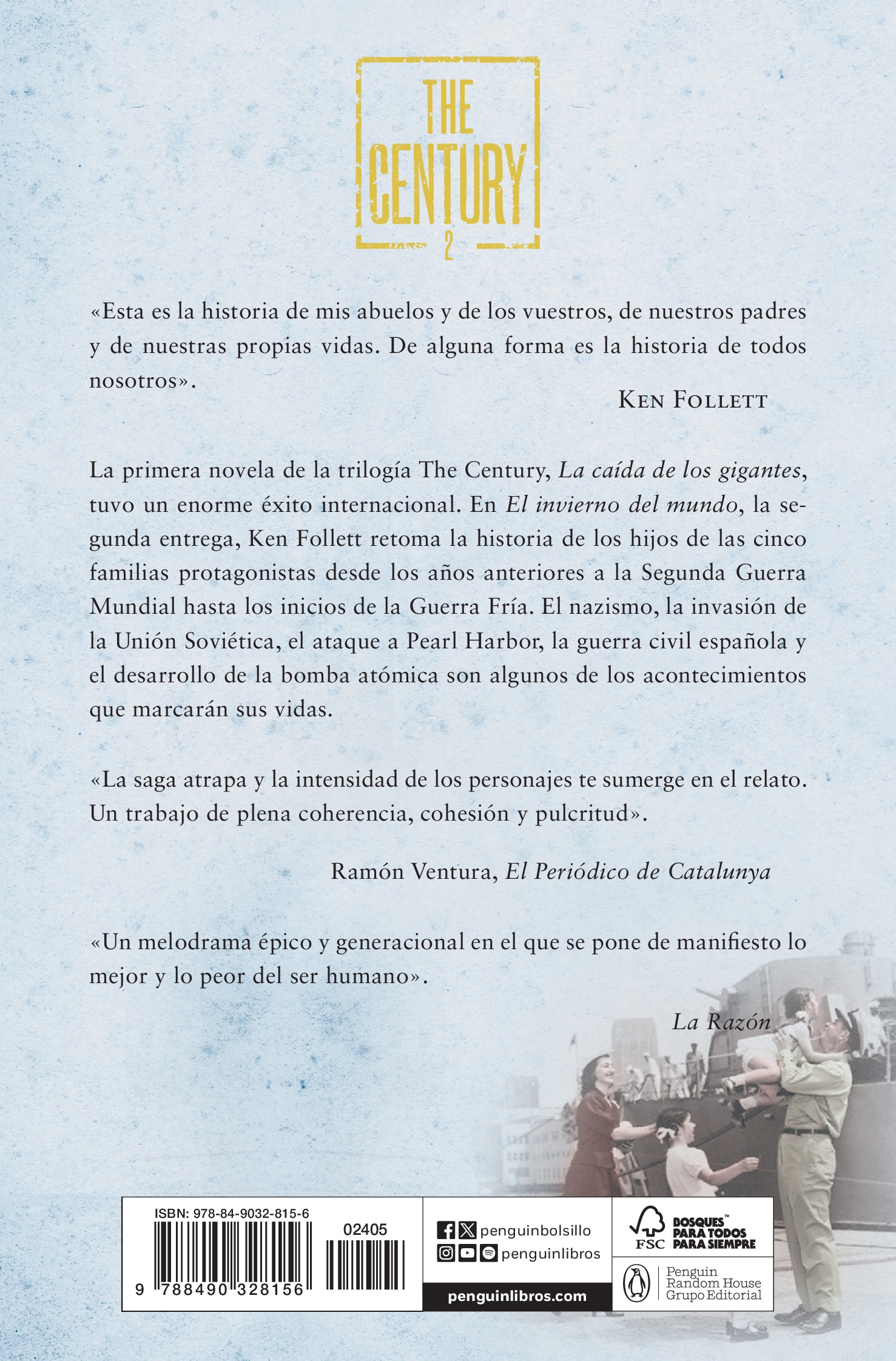 El invierno del mundo (the century 2)(Bolsillo) (Tapa blanda) 2