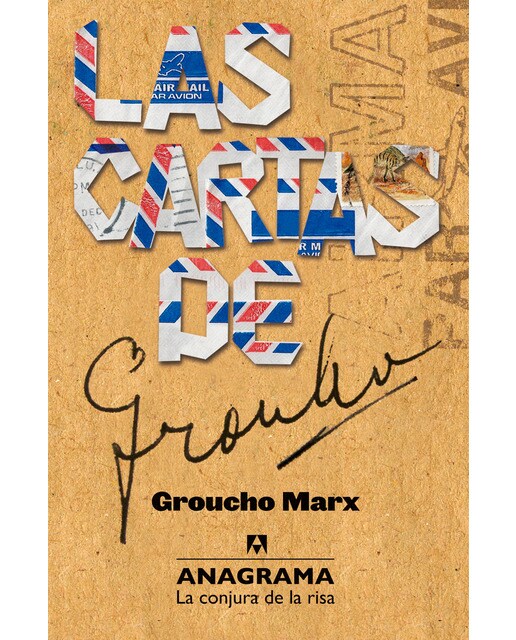 Imagen 0 de Las cartas de Groucho  (Tapa blanda Tapa blanda con solapas)
