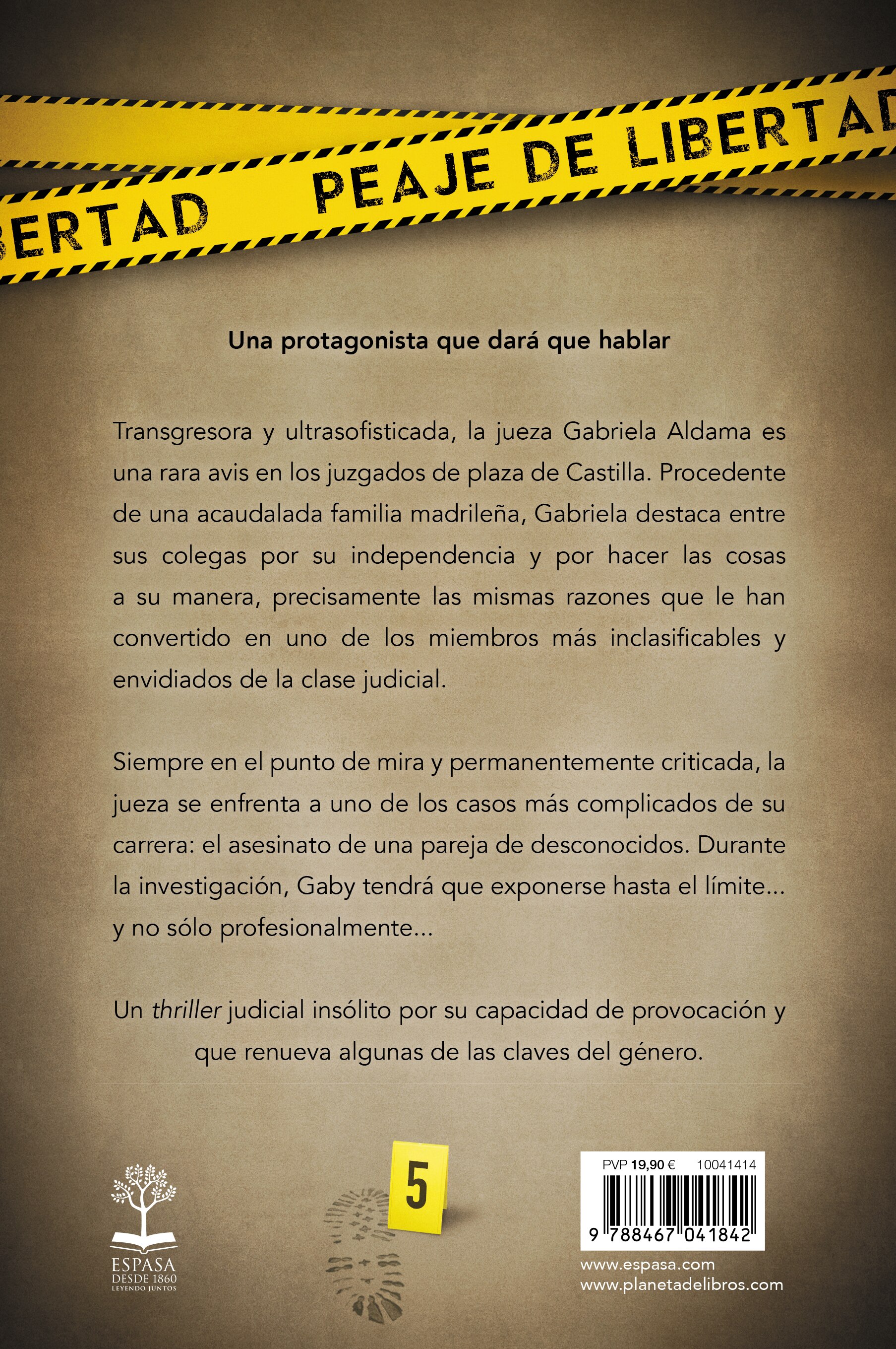 PEAJE DE LIBERTAD (Tapa blanda Tapa blanda con solapas) 2