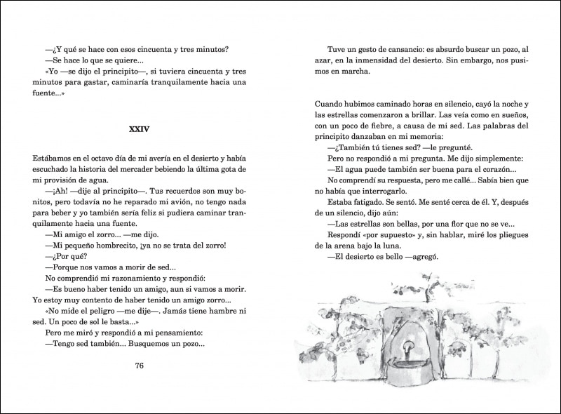 El Principito (edición bilingüe con el texto original en francés)  (Tapa blanda) 5