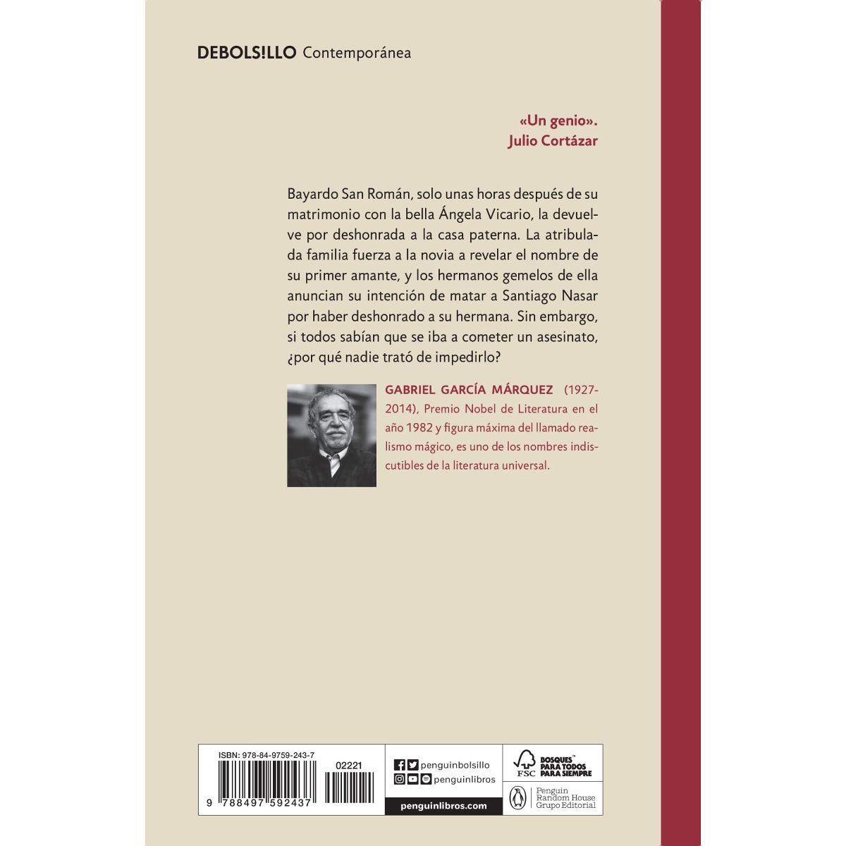 Crónica de una muerte anunciada (Bolsillo) (Tapa blanda) 2