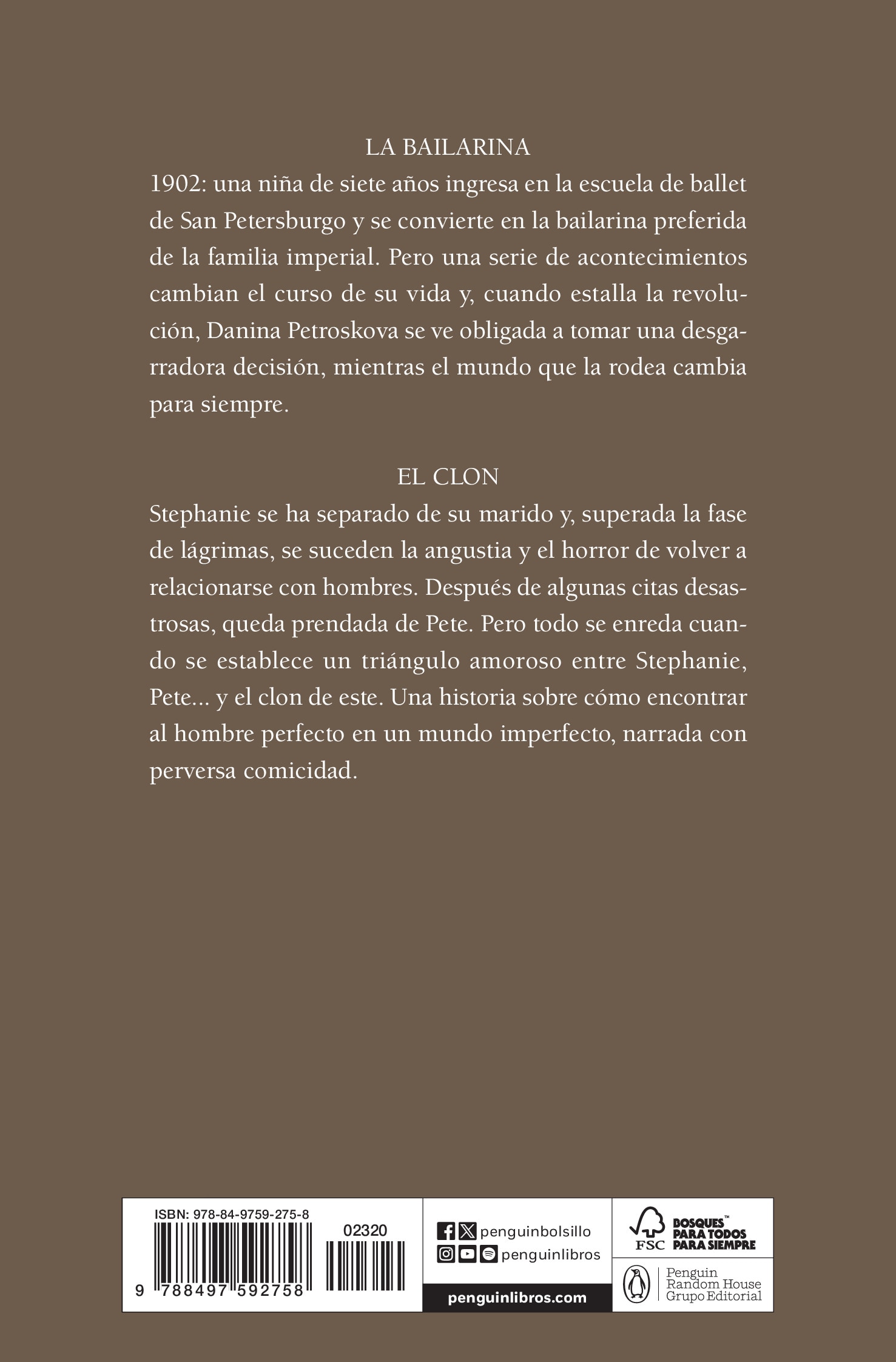 La bailarina | El clon (Bolso) (Capa mole) 2