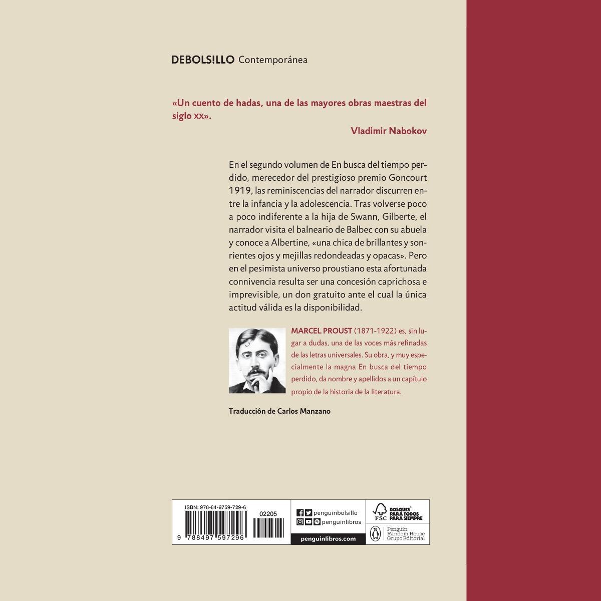 A la sombra de las muchachas en flor (en busca del tiempo perdido 2) (Bolsillo) (Tapa blanda) 2