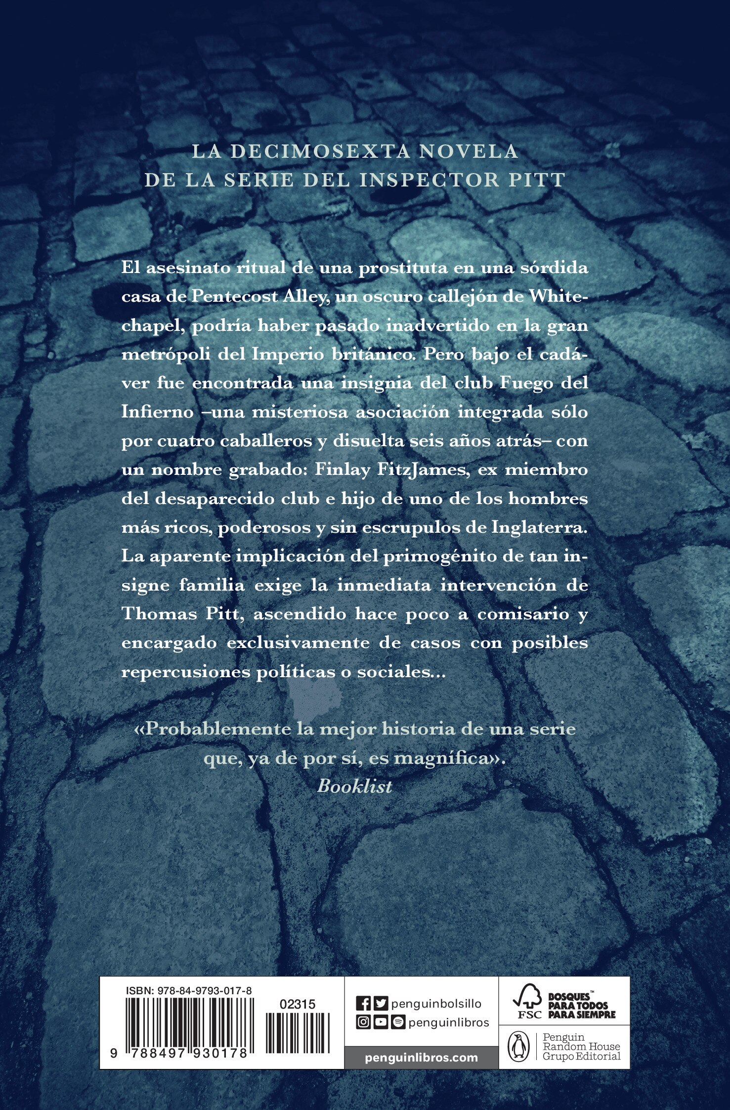 La prostituta de Pentecost Alley (Inspector Thomas Pitt 16) (Bolso) (Capa mole) 2