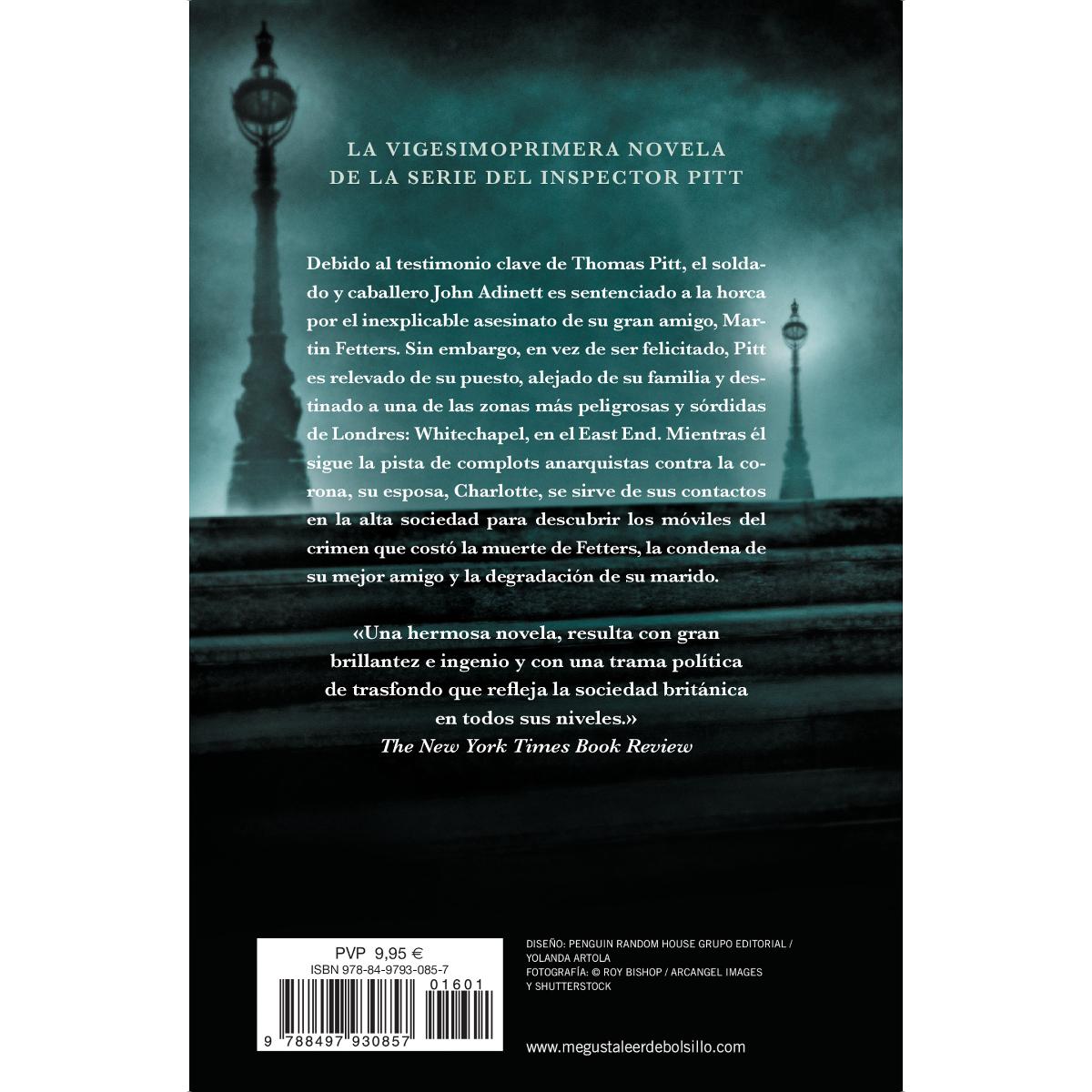 El complot de whitechapel (inspector thomas pitt 21)(Tapa blanda) 2