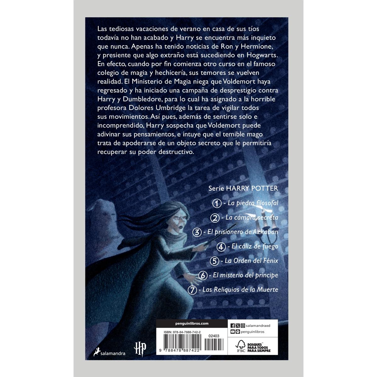 Harry Potter y la Orden del Fénix (Harry Potter 5)  (Bolsillo) (Tapa blanda) 2