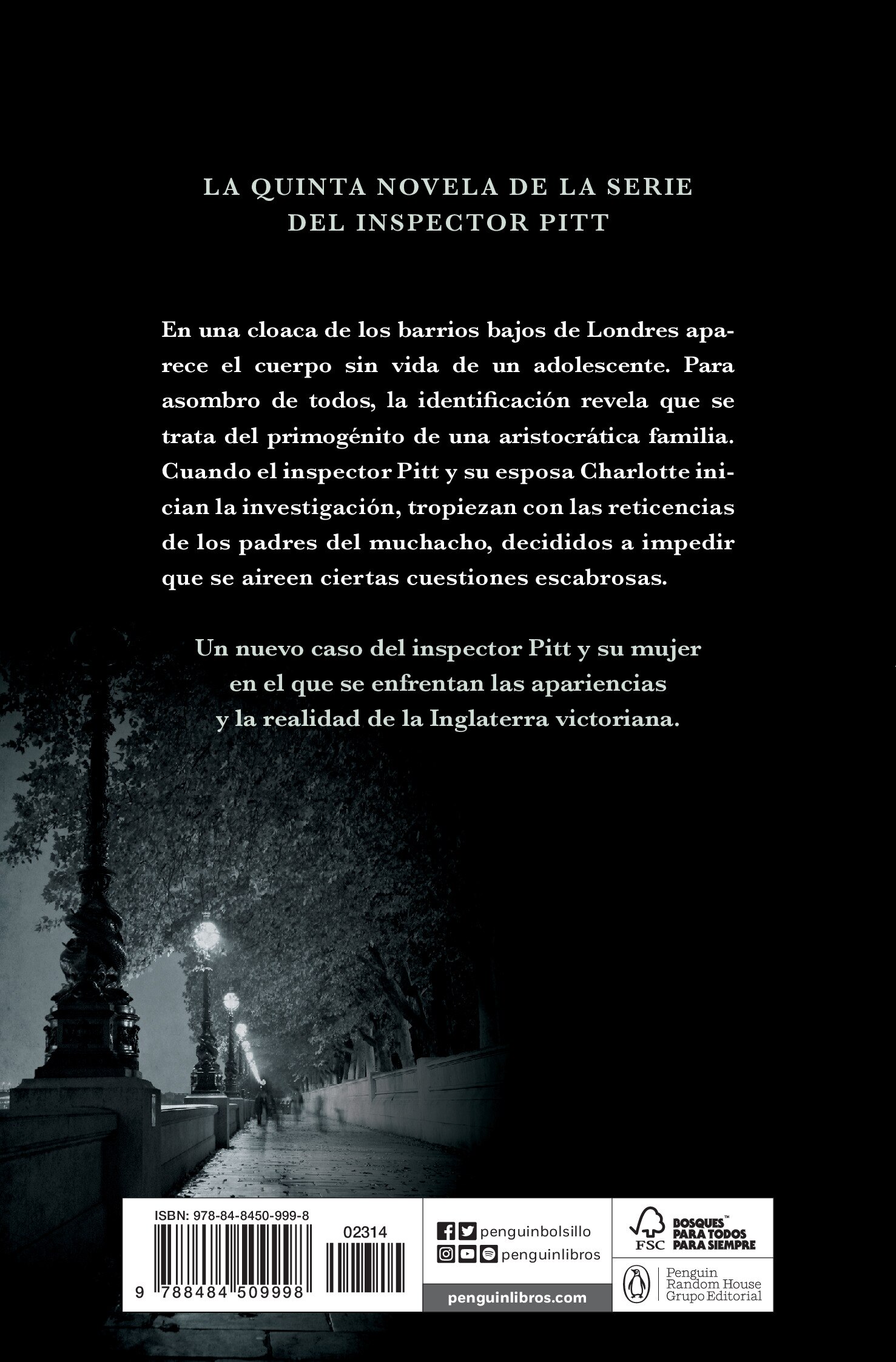 El ahogado del Támesis (Inspector Thomas Pitt 5) (Bolso) (Capa mole) 2