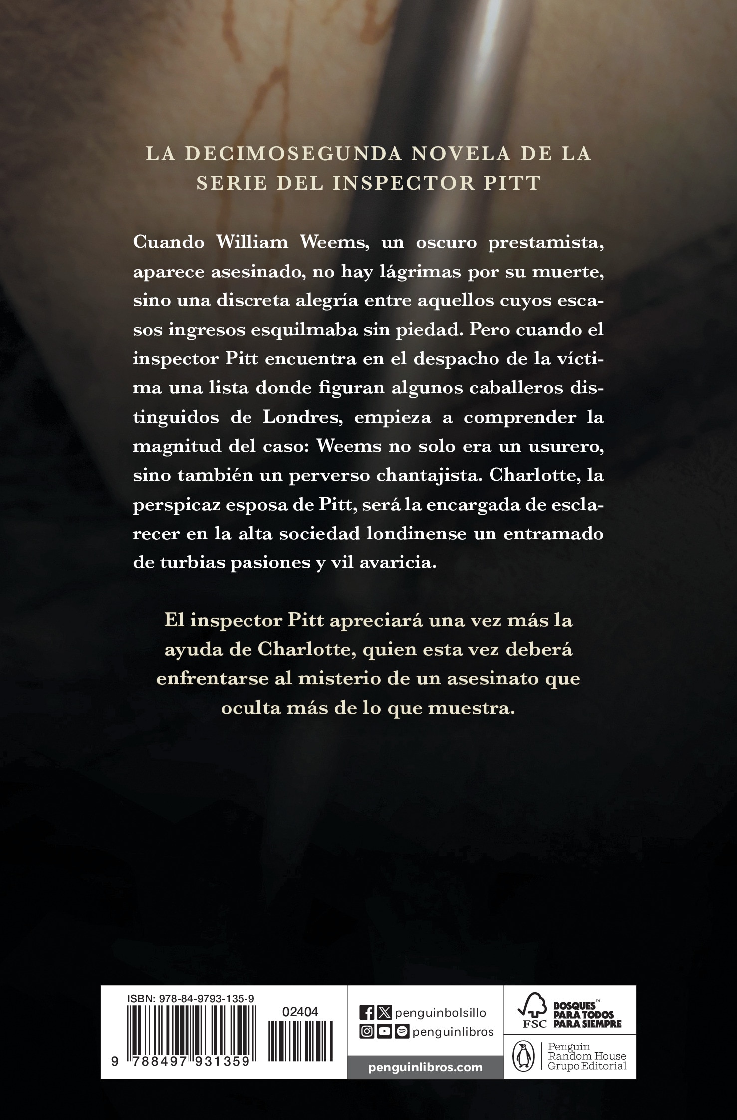 Chantaje en Belgrave Square (Inspector Thomas Pitt 12) (Bolso) (Capa mole) 2