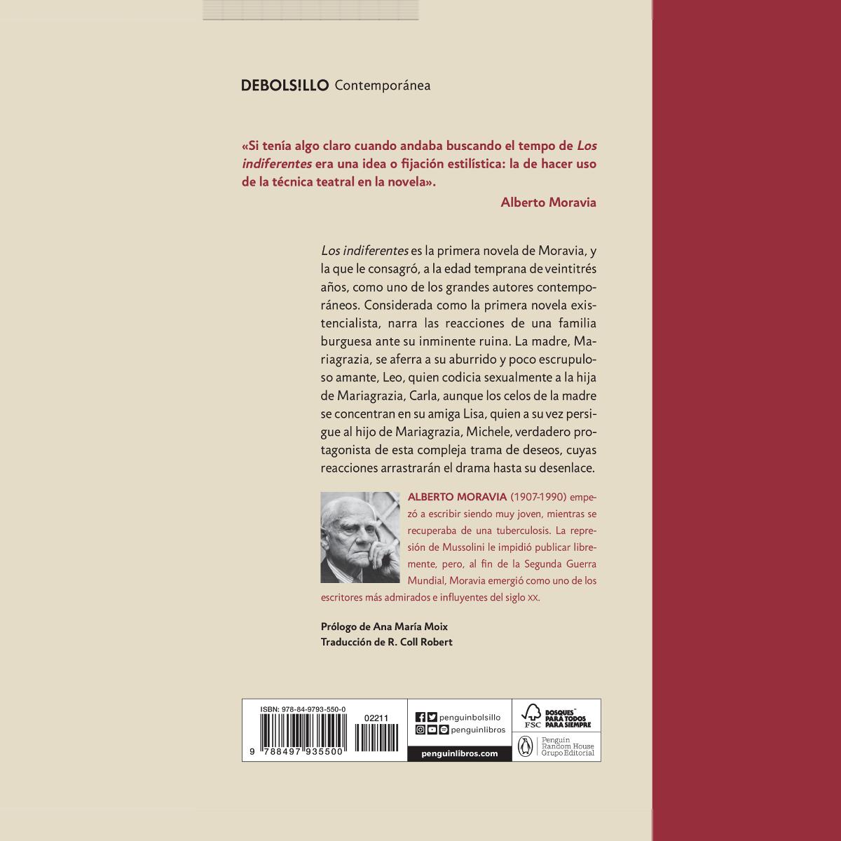 Los indiferentes (Bolsillo) (Tapa blanda) 2