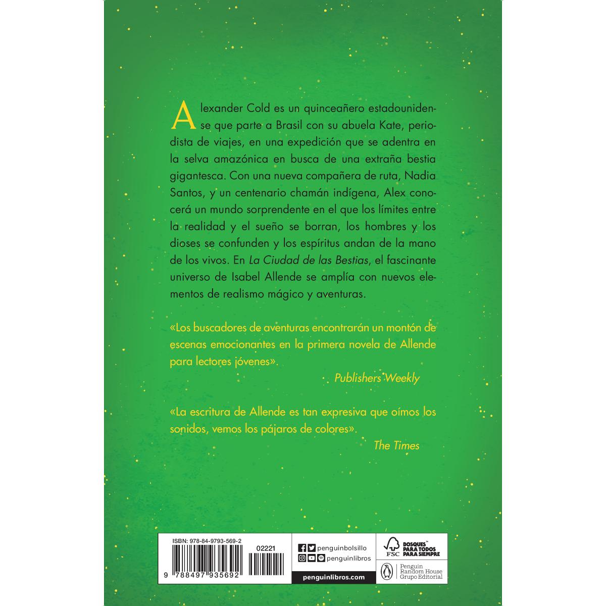 Imagen 2 de La ciudad de las Bestias (Memorias del Águila y del Jaguar 1)  (Bolsillo) (Tapa blanda)