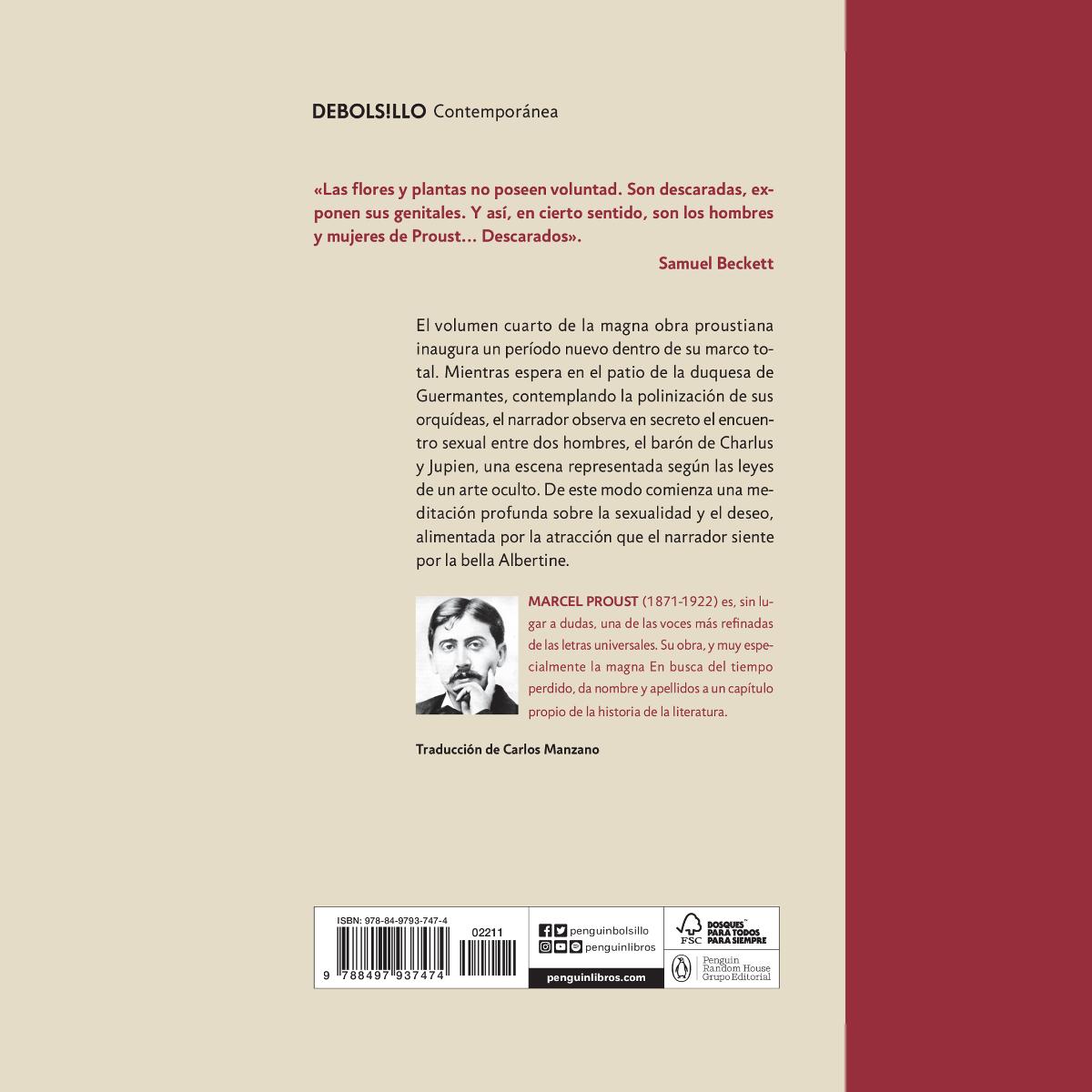 Sodoma y Gomorra (En busca del tiempo perdido 4) (Bolsillo) (Tapa blanda) 2