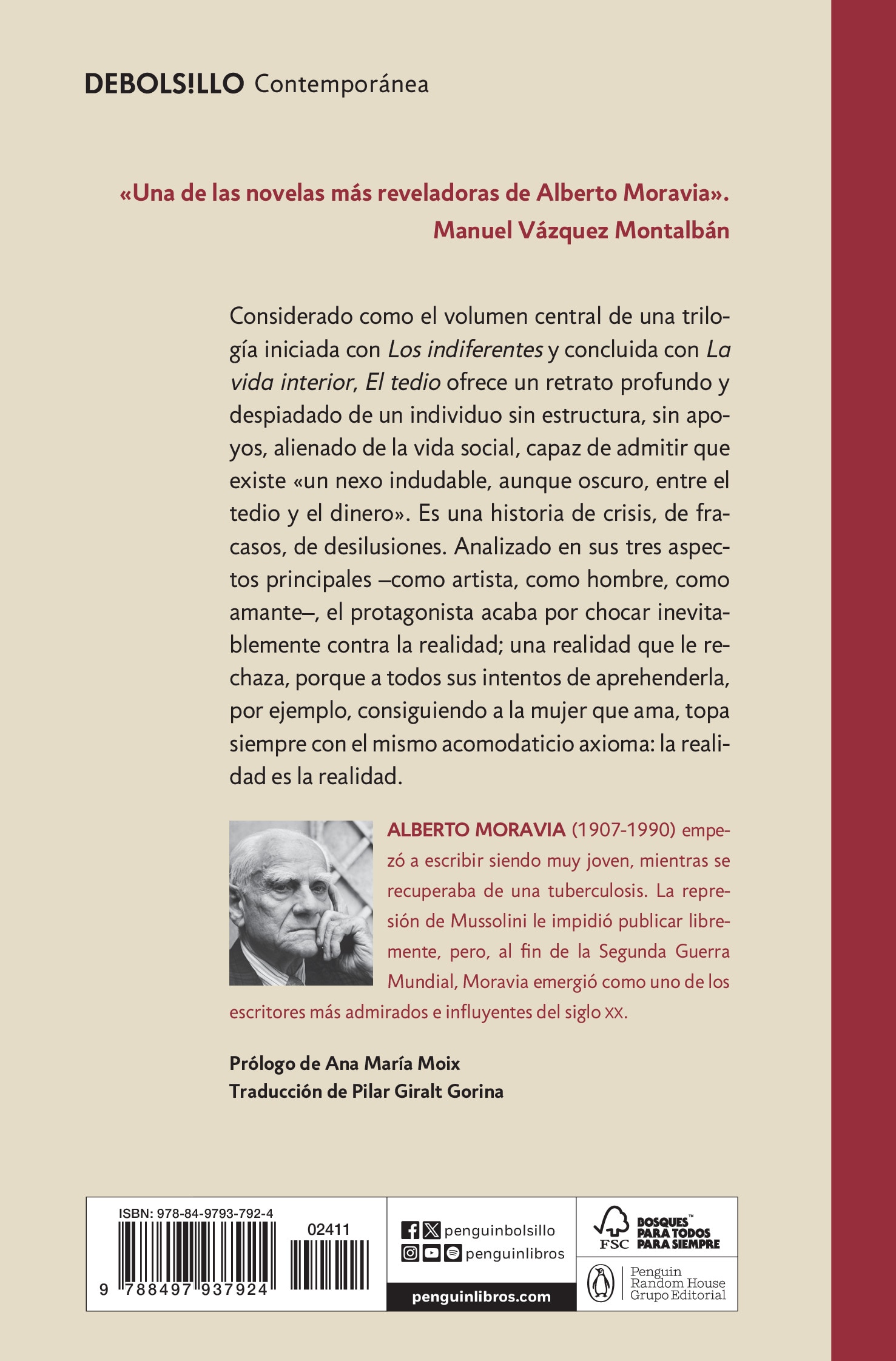 El tedio (Bolsillo) (Tapa blanda) 2