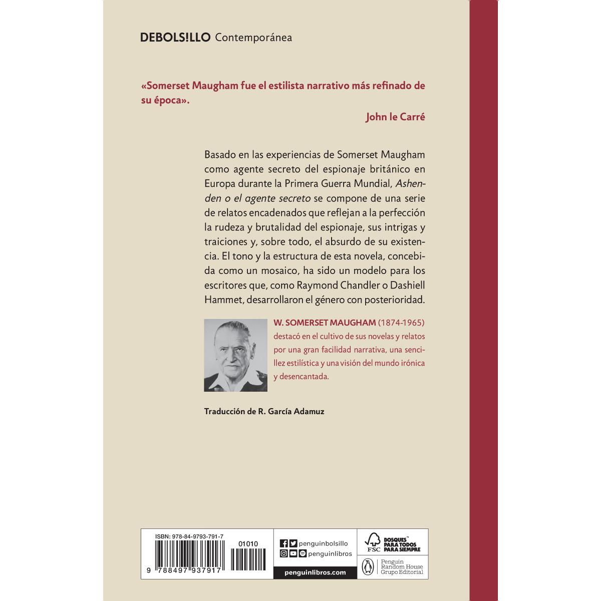 Ashenden o el agente secreto (Bolsillo) (Tapa blanda) 2