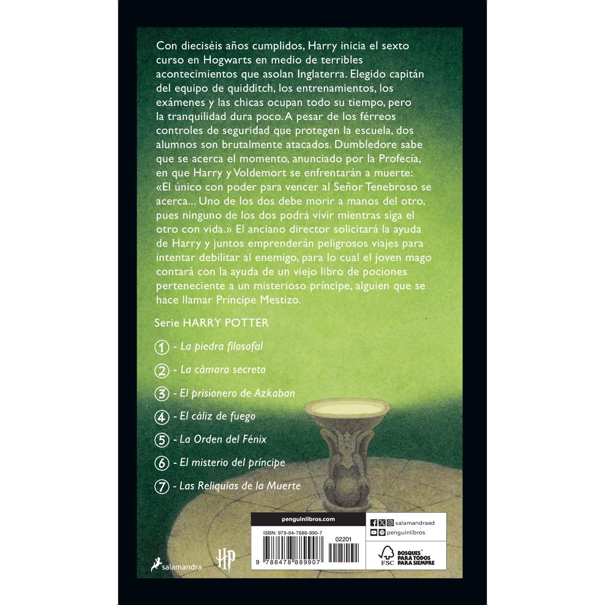 Harry Potter y el misterio del príncipe (Harry Potter 6)  (Bolsillo) (Tapa blanda) 2