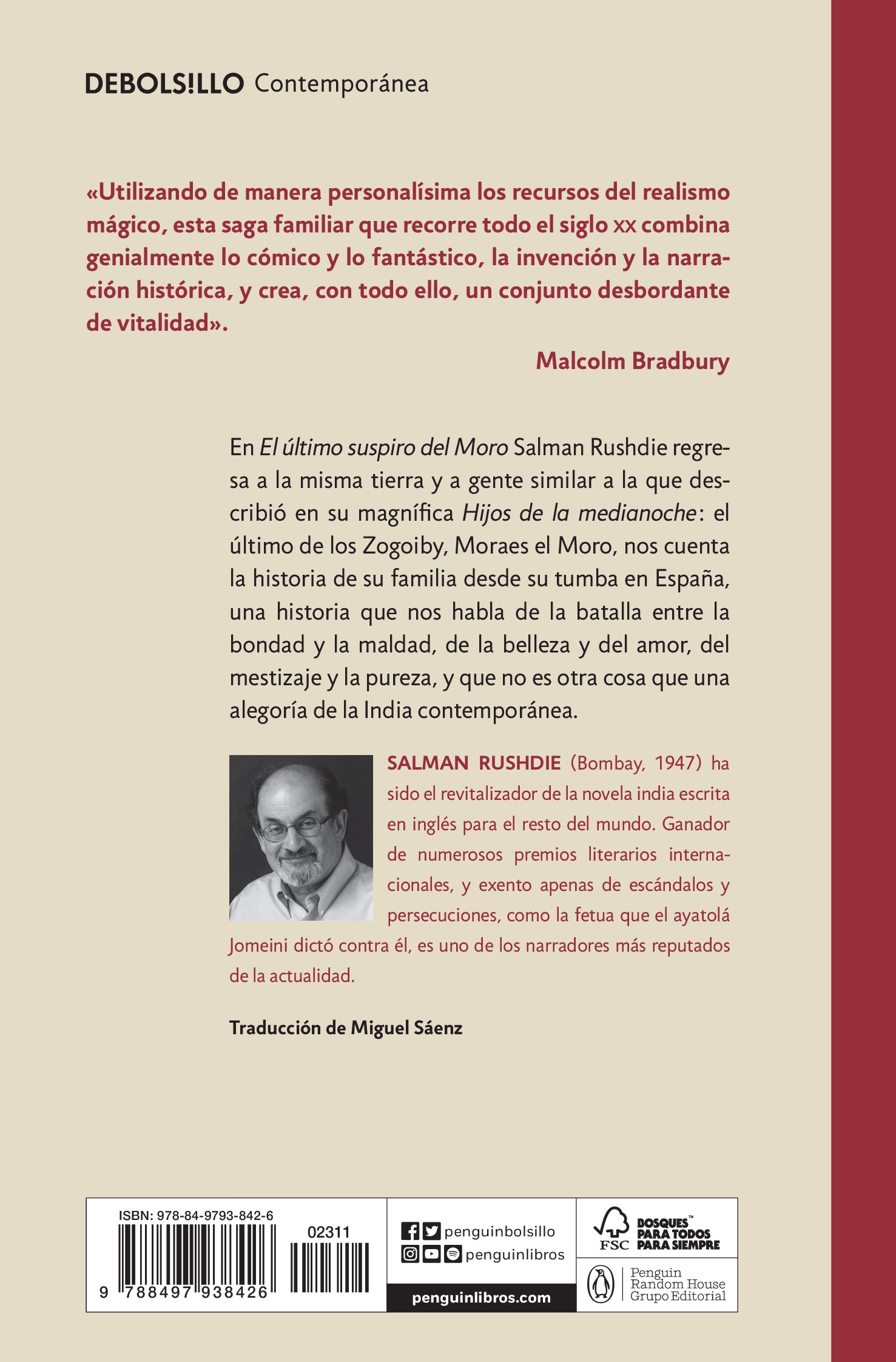El último suspiro del Moro  (Bolsillo) (Tapa blanda) 2