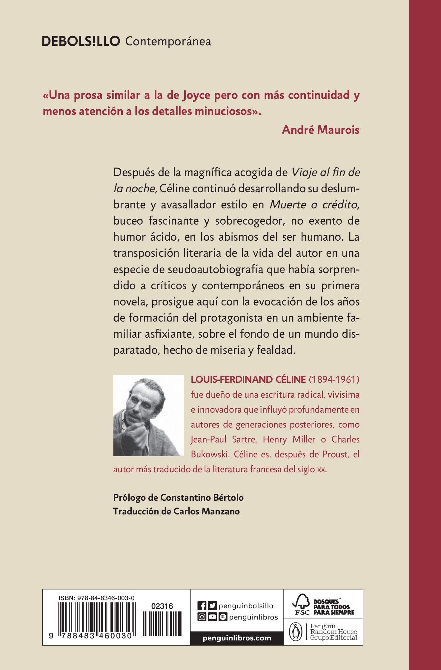 Muerte a crédito (Bolsillo) (Tapa blanda) 2