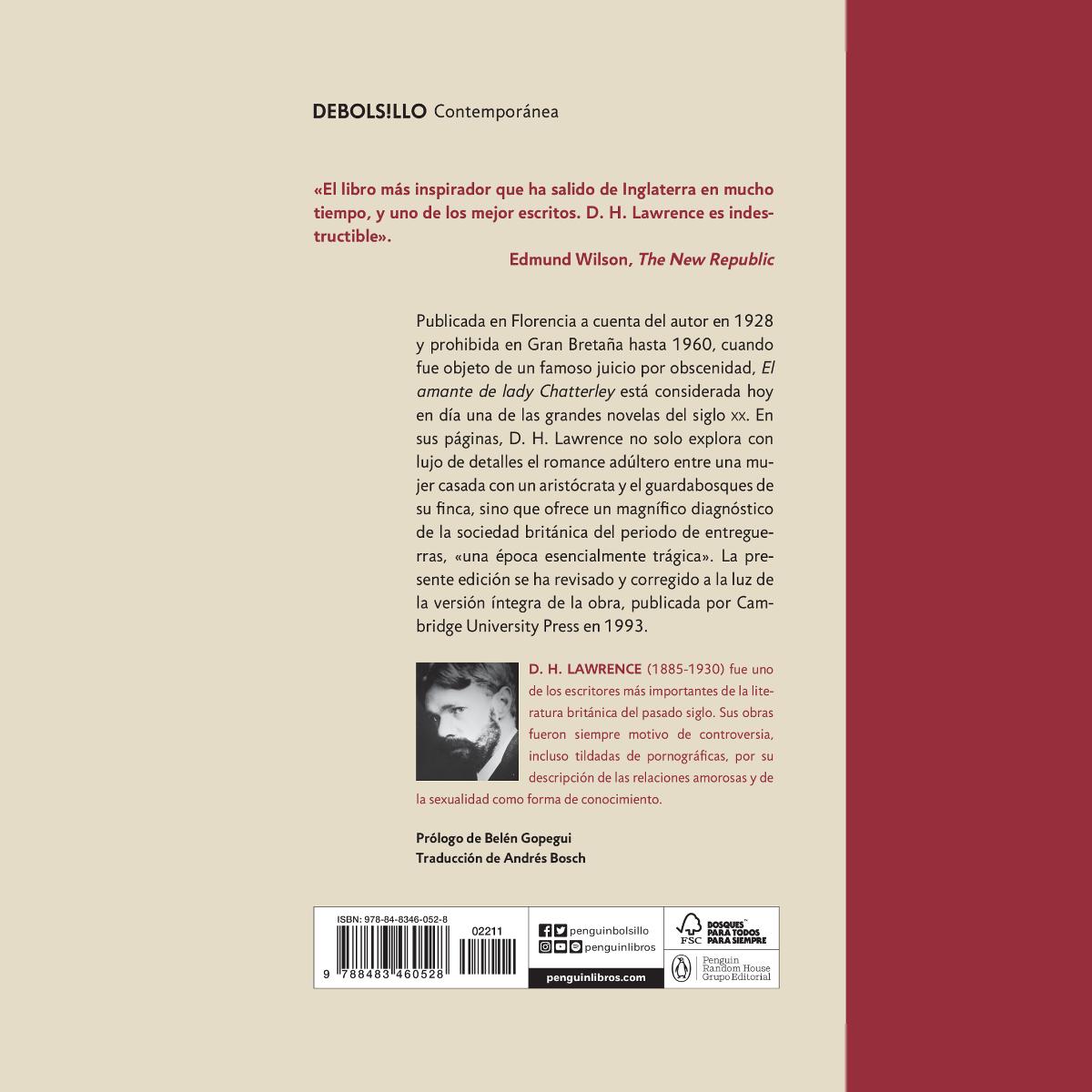 El amante de lady Chatterley (Bolsillo) (Tapa blanda) 2