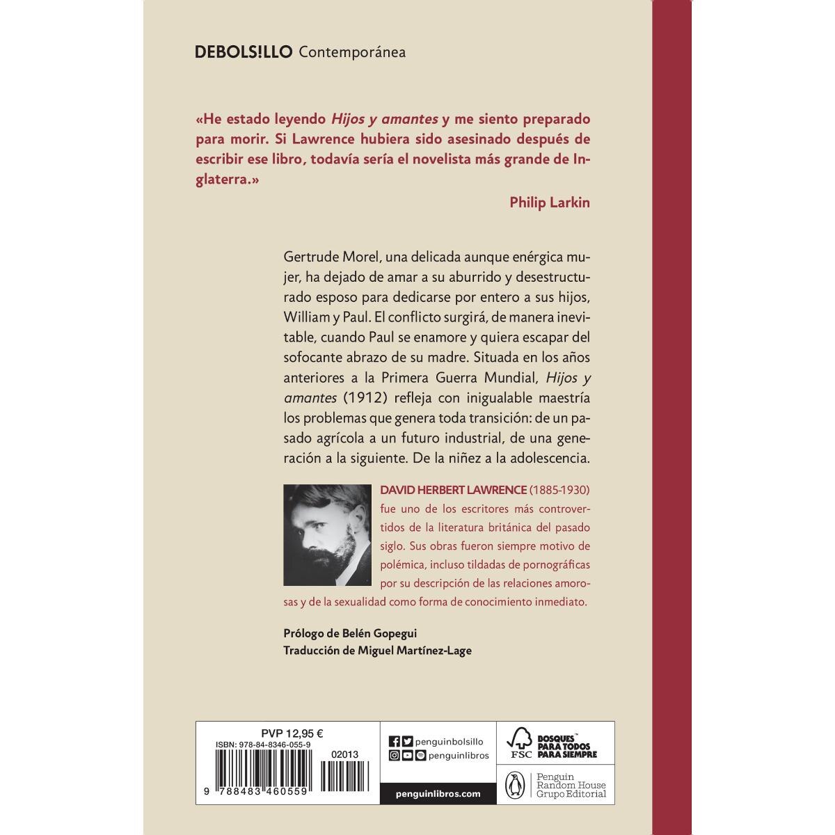 Hijos y amantes(Bolsillo) (Tapa blanda) 2