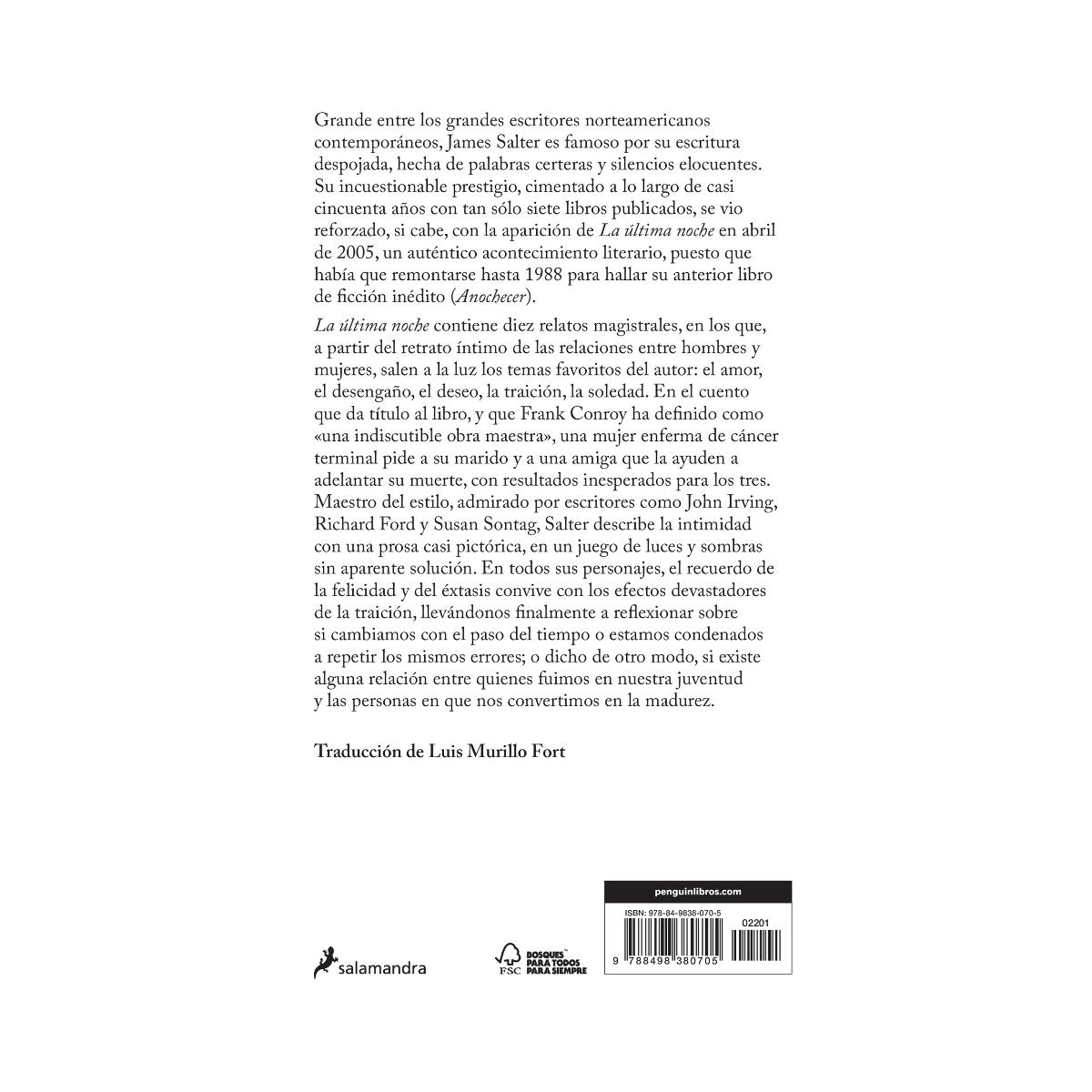 Imagen 2 de La última noche (Tapa blanda)