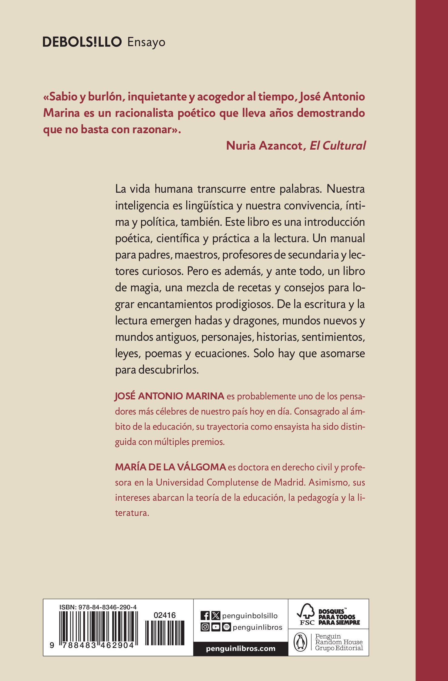 La magia de leer (Bolsillo) (Tapa blanda) 2