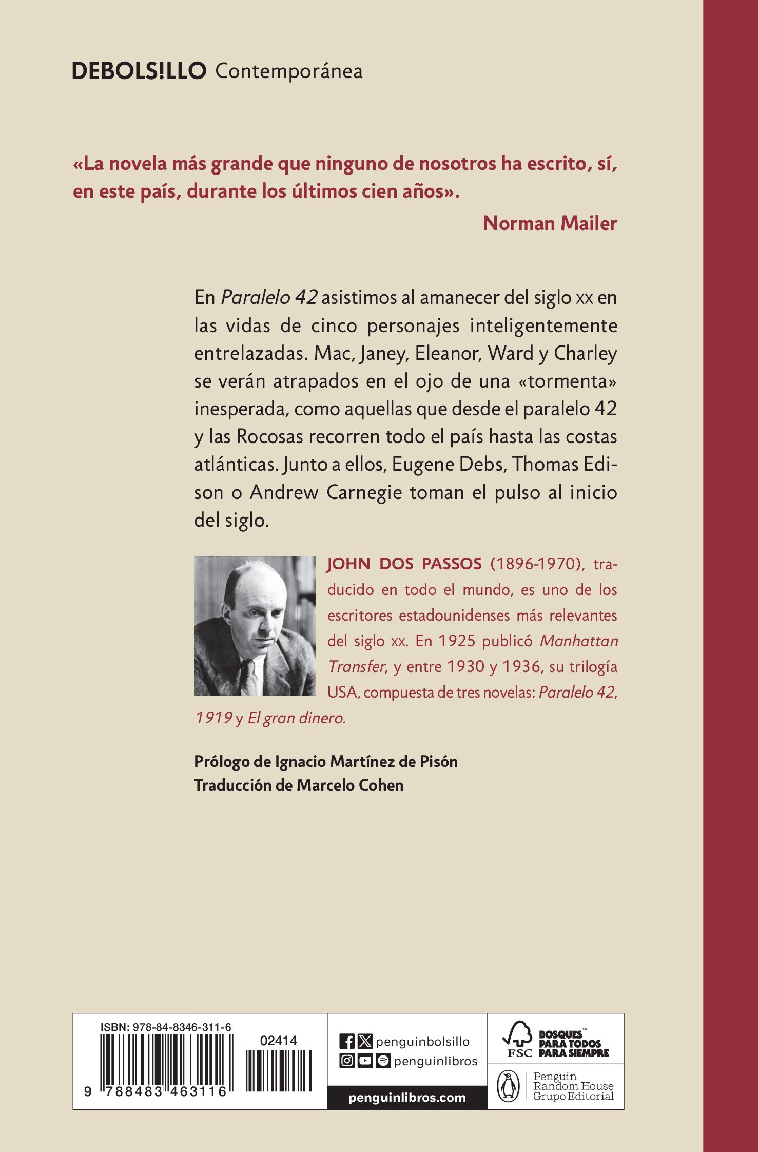 Paralelo 42 (Trilogía USA 1)  (Bolsillo) (Tapa blanda) 2