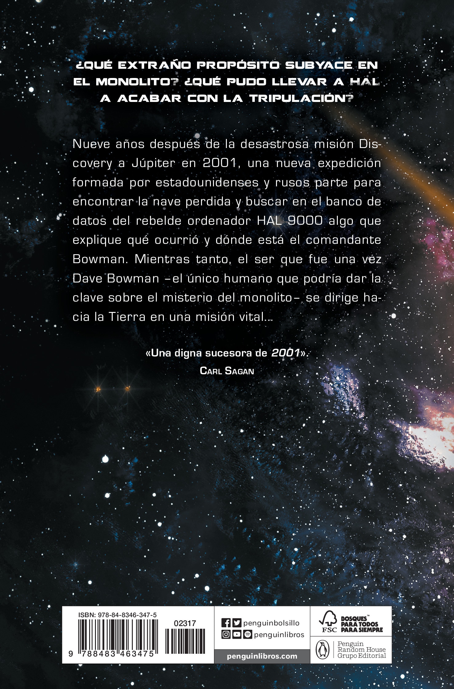 2010: Odisea dos (Odisea espacial 2)  (Bolsillo) (Tapa blanda) 2