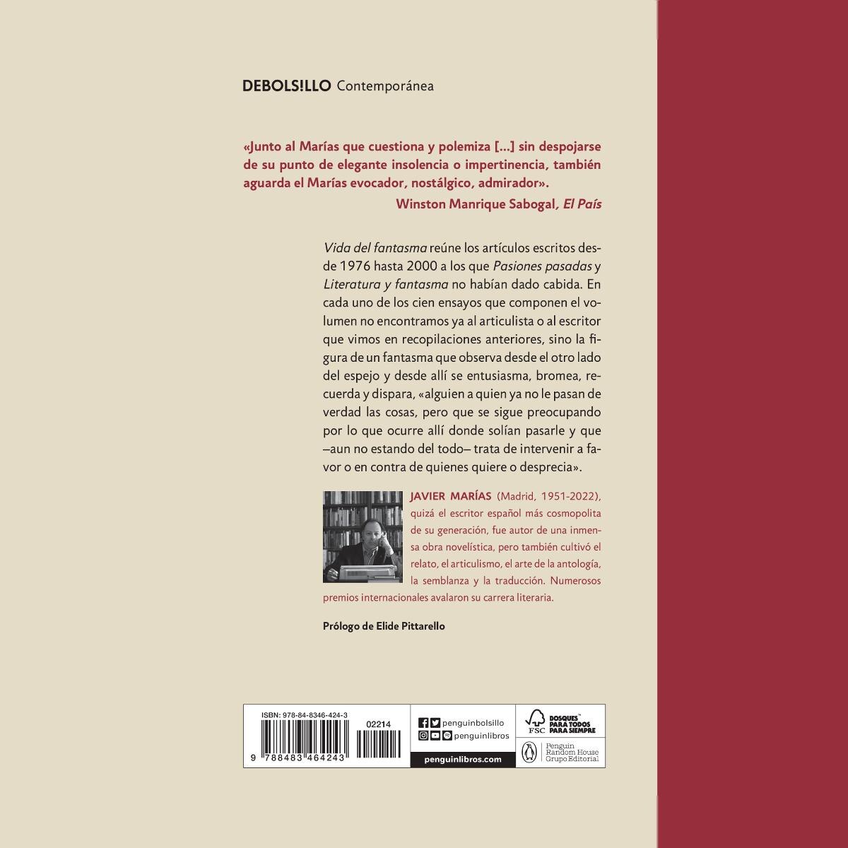 Vida del fantasma (Bolsillo) (Tapa blanda) 2