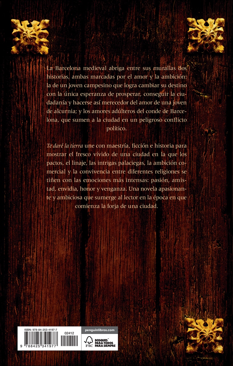 Te daré la tierra(Tapa dura) 3