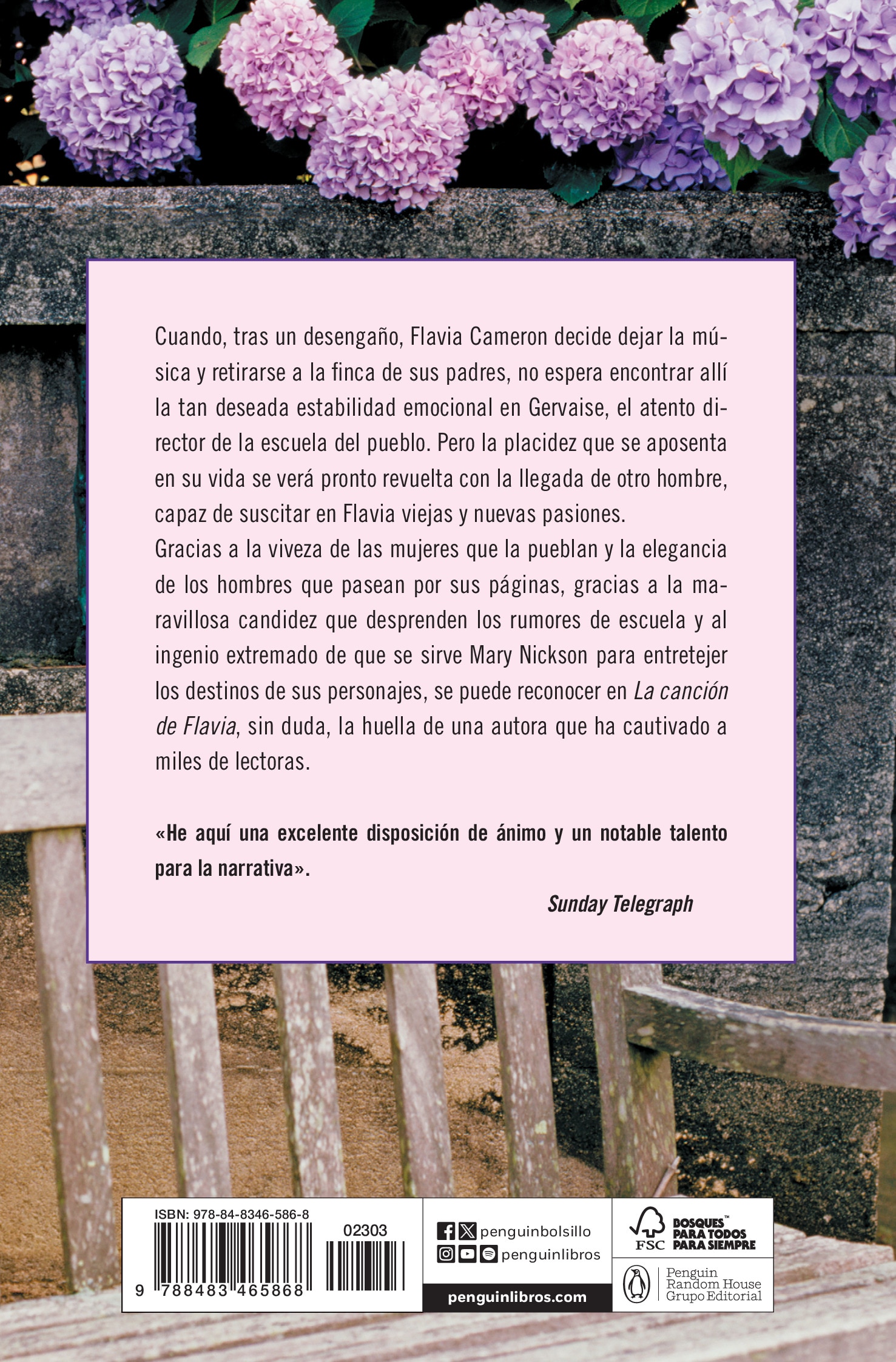 La canción de Flavia (Bolso) (Capa mole) 2
