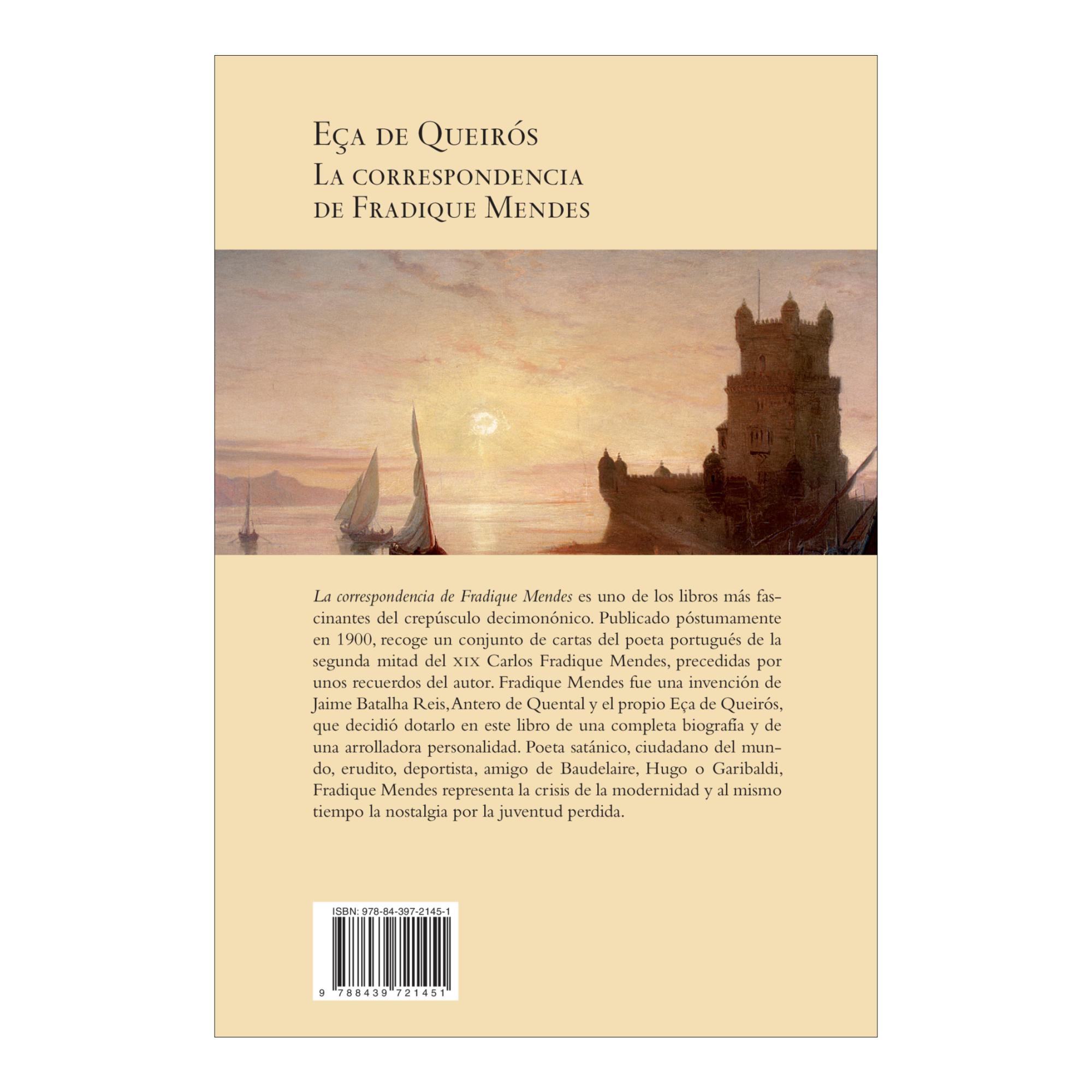 Imagen 2 de La correspondencia de Fradique Mendes  (Tapa dura)