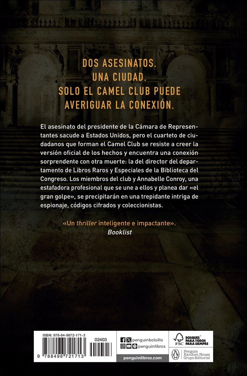 Los coleccionistas (Serie Camel Club 2) (Bolso) (Capa mole) 2