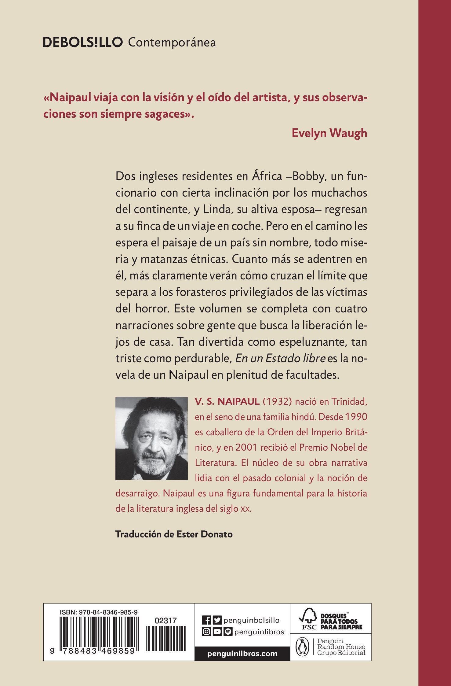 En un Estado libre  (Bolsillo) (Tapa blanda) 2