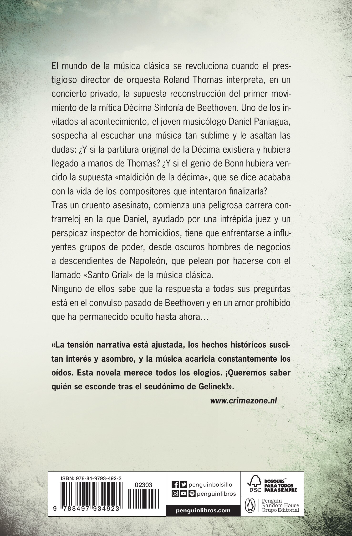 Imagen 2 de La décima sinfonía (Bolsillo) (Tapa blanda)