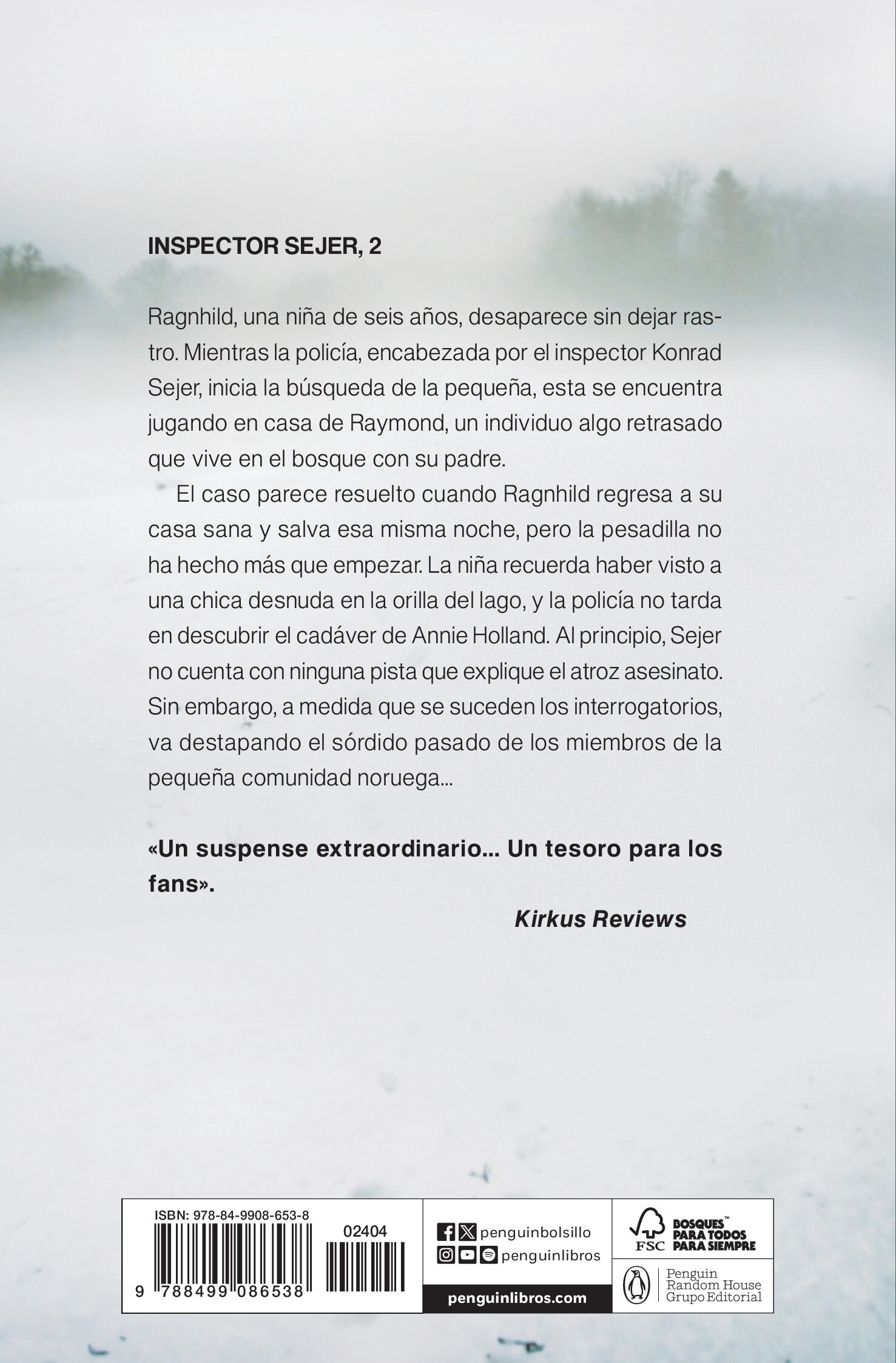 No mires atrás (Inspector Sejer 2)  (Bolsillo) (Tapa blanda) 2