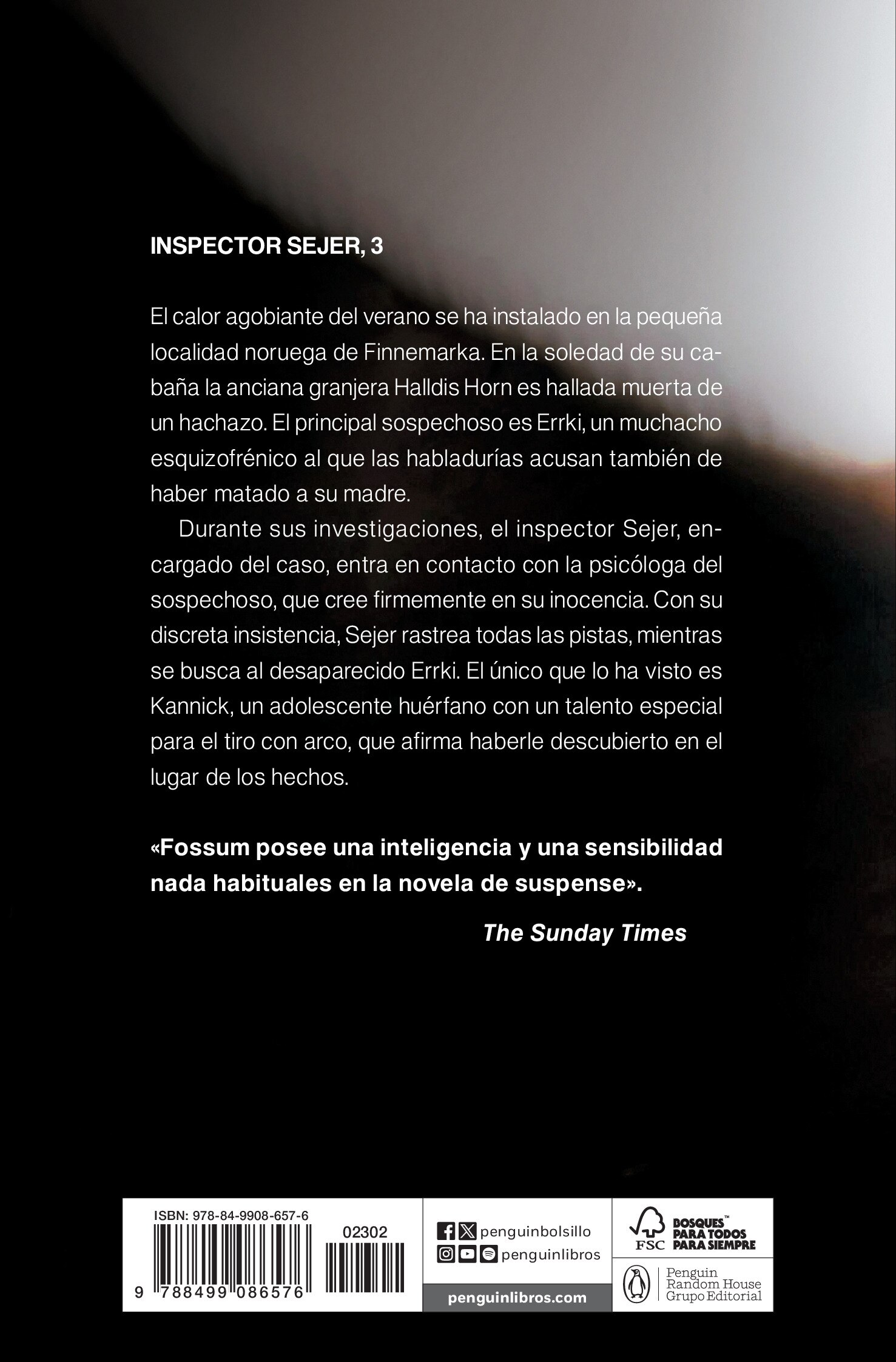 ¿quién teme al lobo? (inspector sejer 3) (Bolsillo) (Tapa blanda) 2