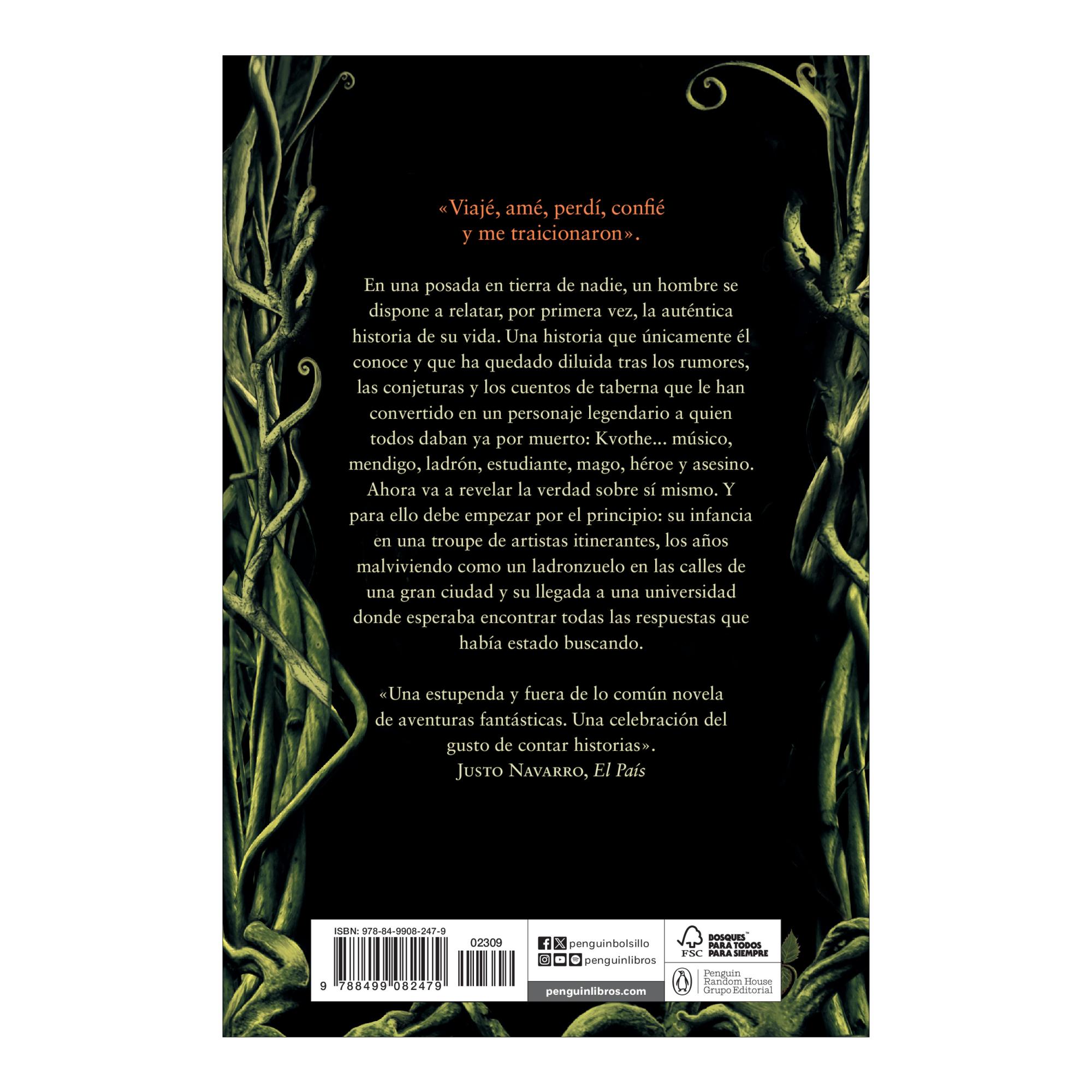 El nombre del viento (crónica del asesino de reyes 1) (Bolsillo) (Tapa blanda) 2