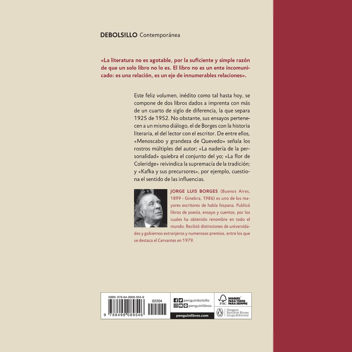 Inquisiciones | Otras inquisiciones: Tras inquisiciones  (Bolsillo) (Tapa blanda) 2