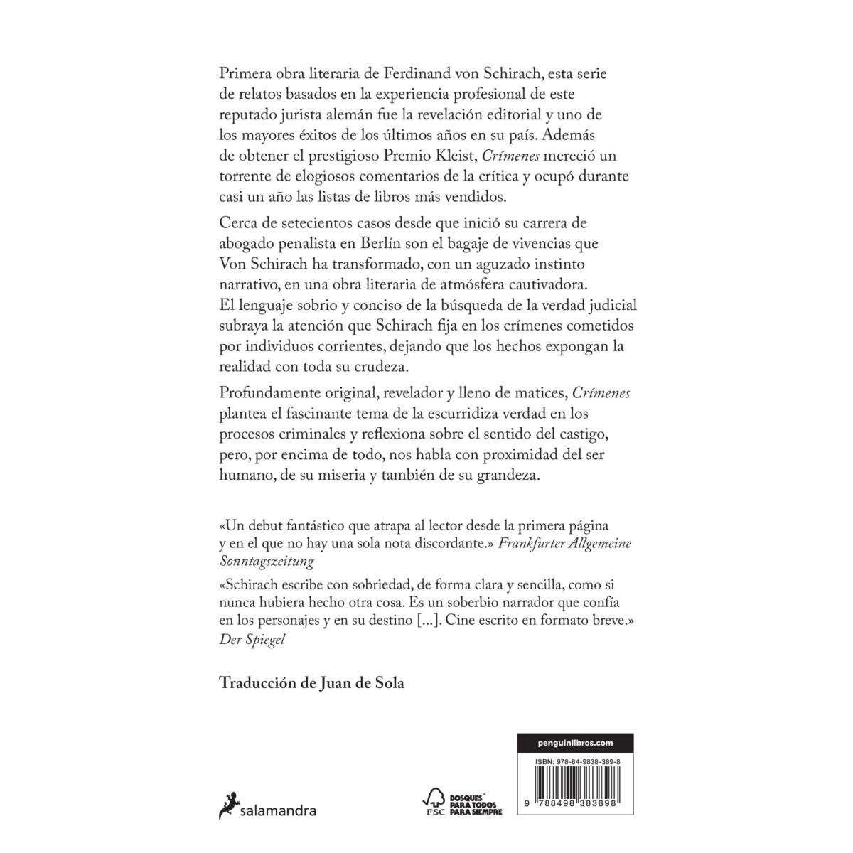 Crímenes (Tapa blanda) 2