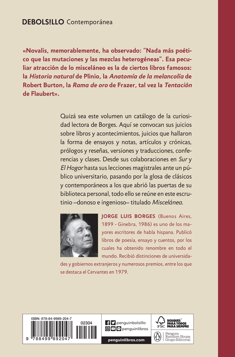 Miscelanea  (Bolsillo) 2