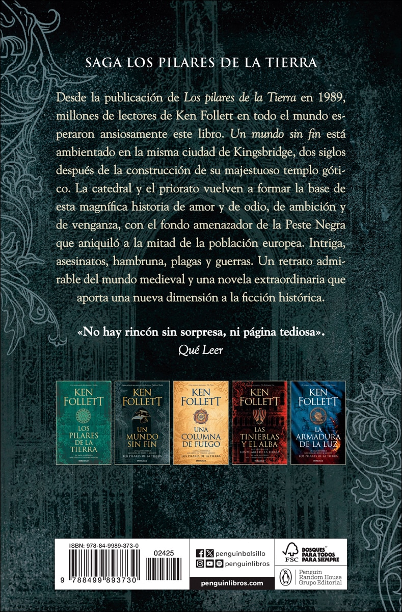 Un mundo sin fin (saga los pilares de la tierra 2)(Bolsillo) (Tapa blanda) 2