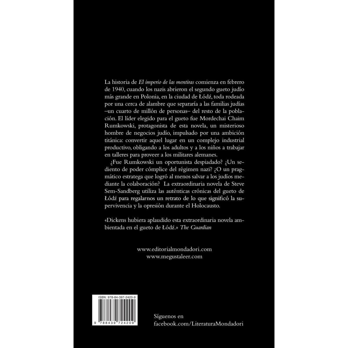 Imagen 2 de El imperio de las mentiras (Tapa dura)