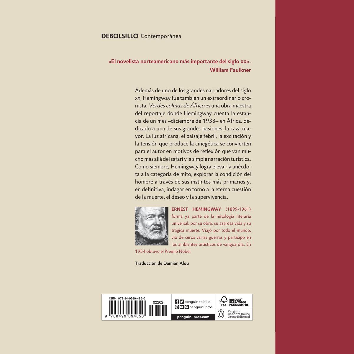 Verdes colinas de África  (Bolsillo) (Tapa blanda) 2
