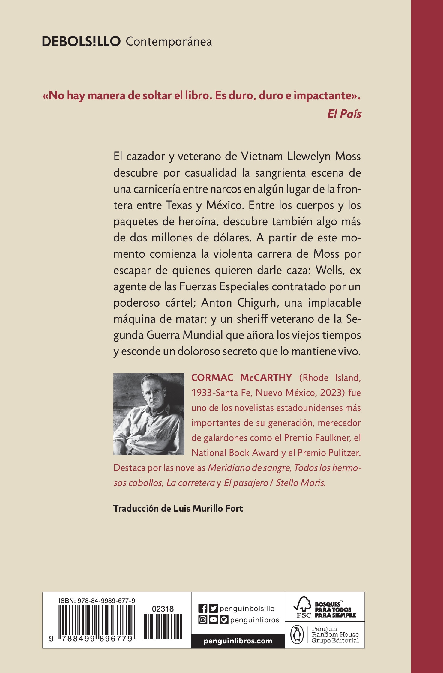 No es país para viejos (Bolsillo) (Tapa blanda) 2