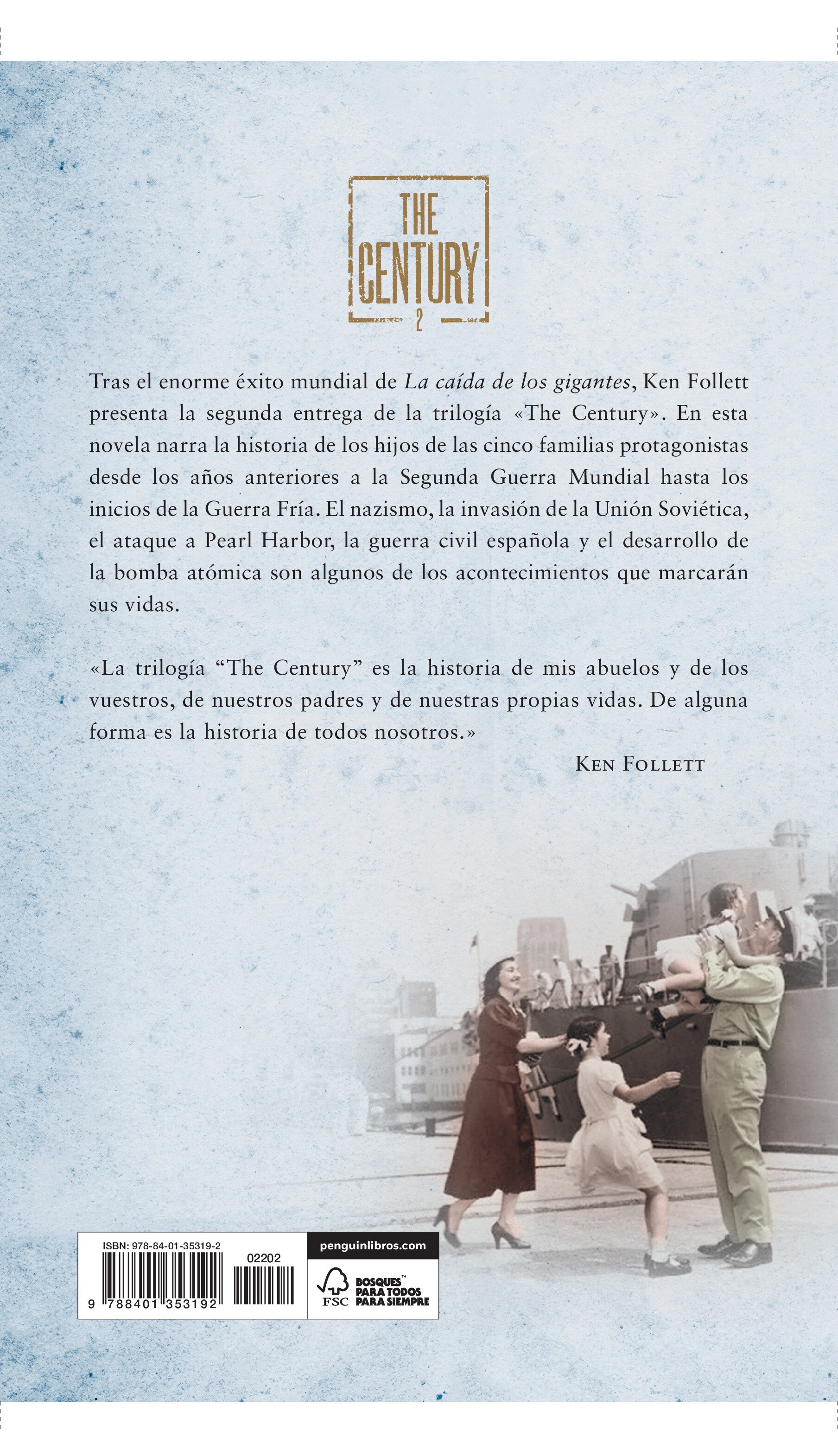 El invierno del mundo (the century 2)(Bolsillo) (Tapa blanda) 2