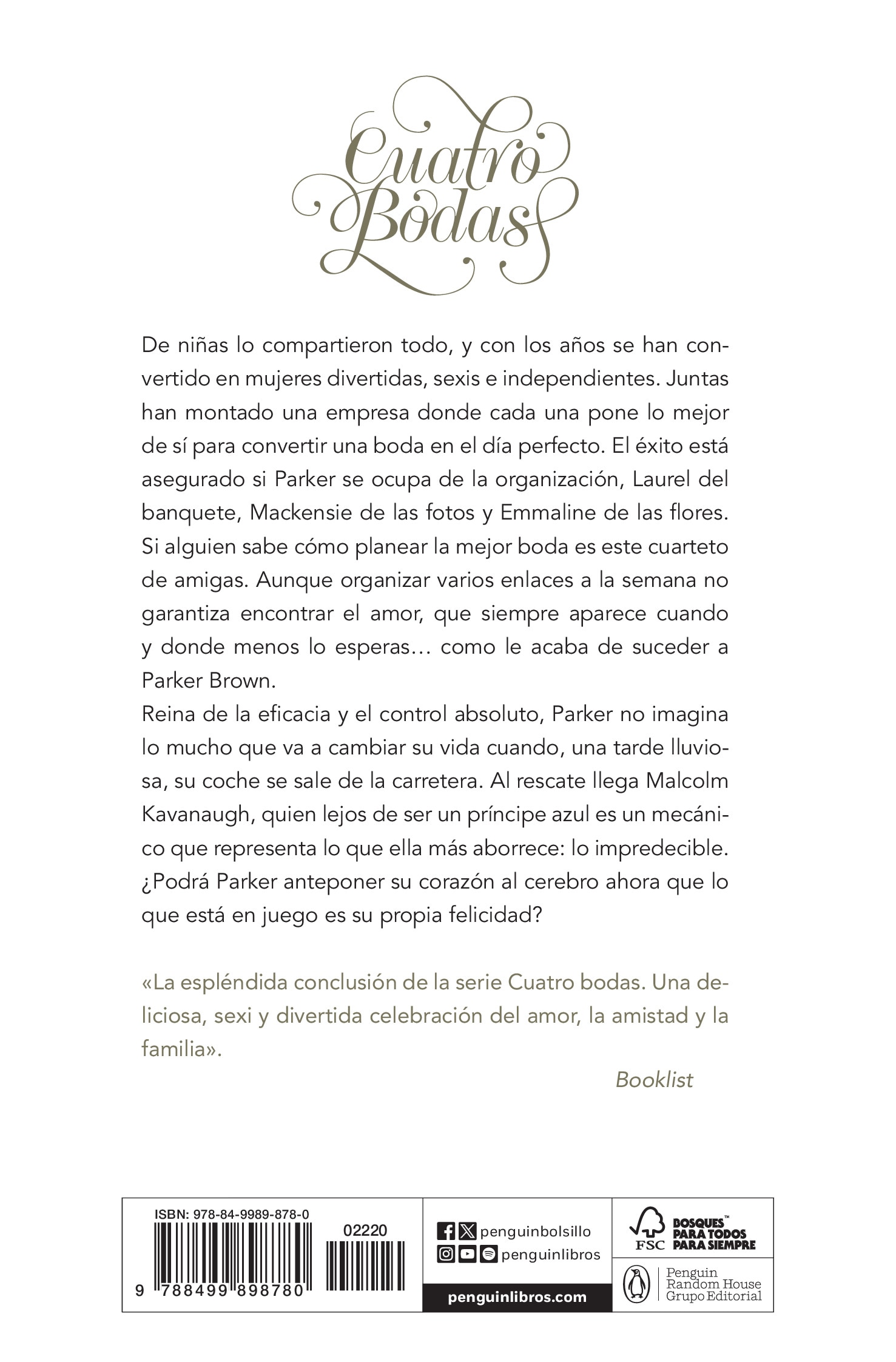 Para siempre (Cuatro bodas 4) (Bolso) (Capa mole) 2
