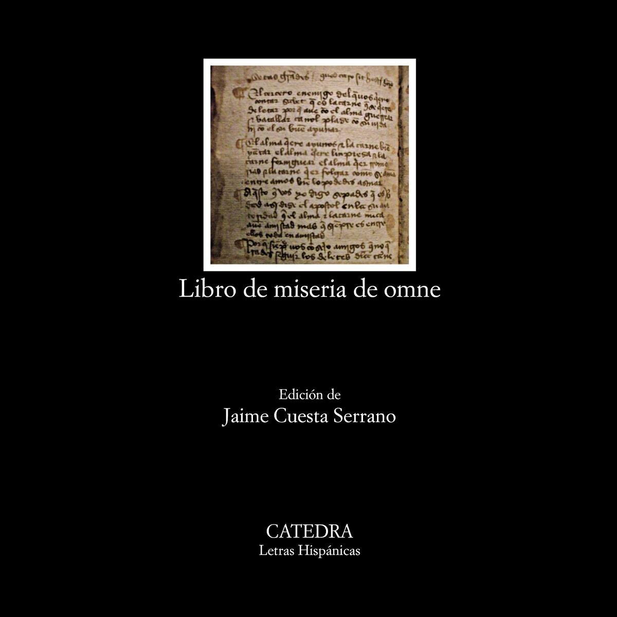 Imagen 0 de Libro de miseria de omne (Tapa blanda)