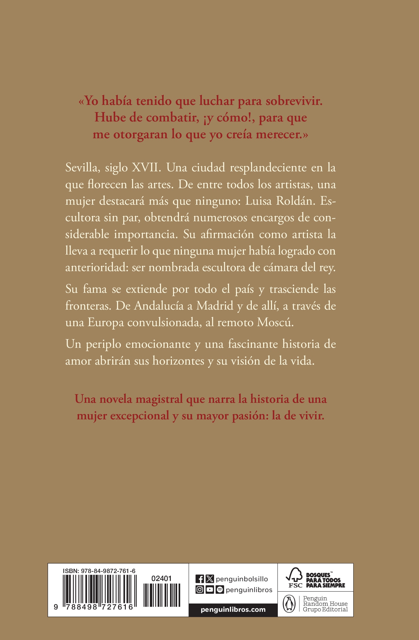 La Roldana: La apasionante vida de una pionera olvidada (Bolso) (Capa mole) 2