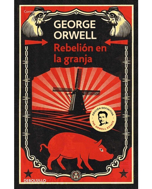 Imagen 0 de Rebelión en la granja (edición especial con cantos tintados)  (Bolsillo) (Tapa blanda)